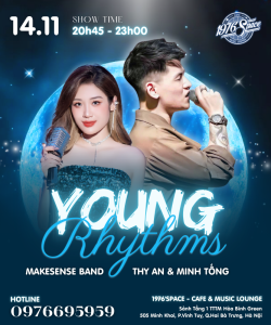 Poster đêm nhạc do đội ngũ MEDIAgency thiết kế